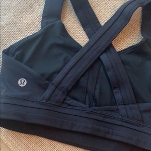 Lulu Lemon Black Sports Bra